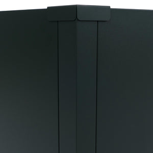 3er-Set Metall Hochbeet grün, Pflanzkübel Gemüsebeet 264cm