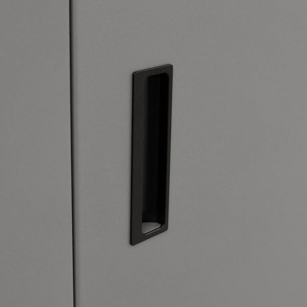 Metall Hochbeet Blumenkasten grau 91x101x51cm Stauraum robust