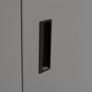 Metall Hochbeet Blumenkasten mit Stauraum 91x161x51cm Grau