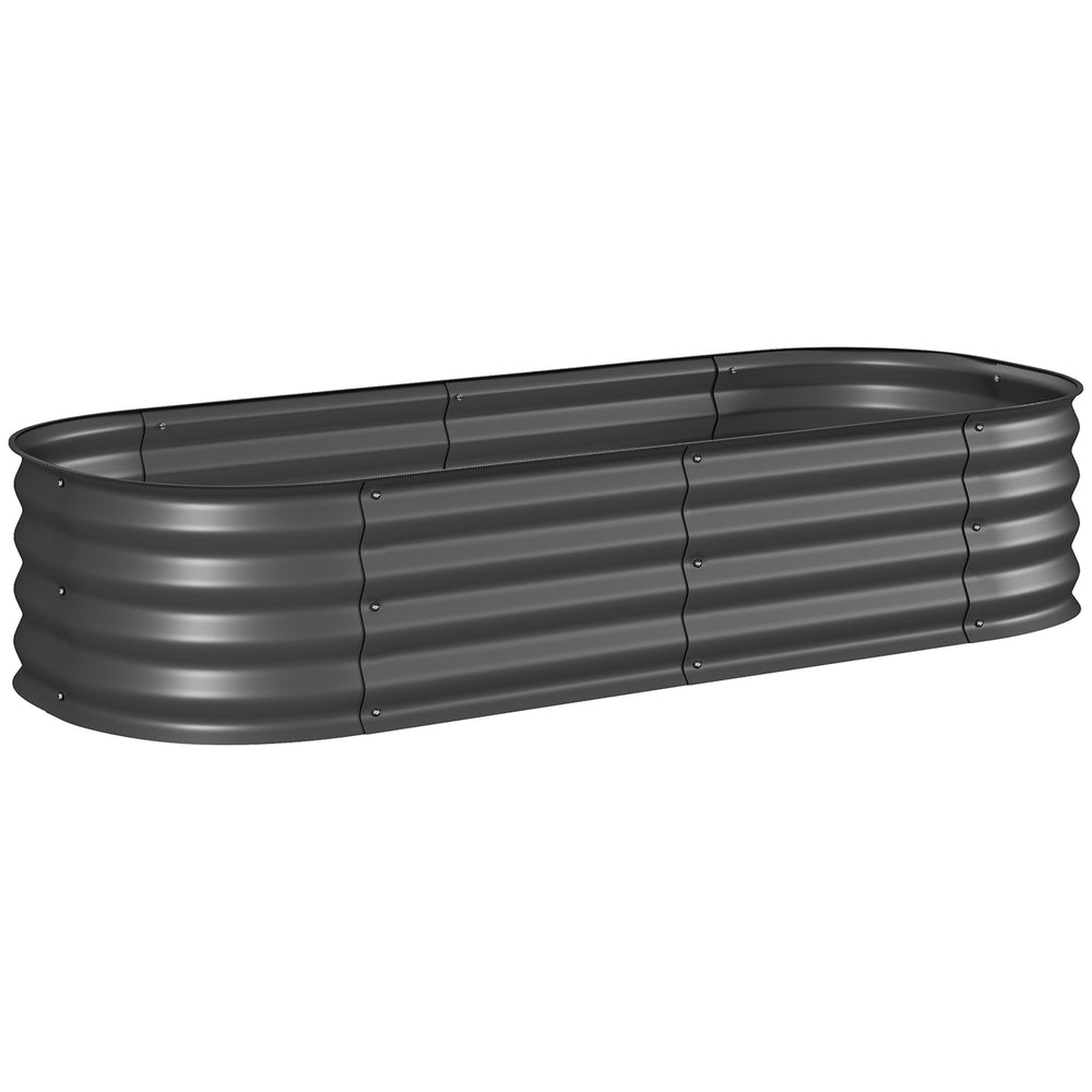Hochbeet modular ohne Boden für Garten und Balkon 150x62x30cm