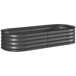 Hochbeet modular ohne Boden für Garten und Balkon 150x62x30cm