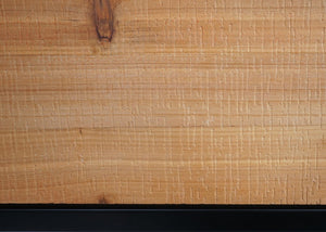 Hochbeet Pflanzkasten Blumenkasten Holz-Stahl 62x80x16cm natur schwarz