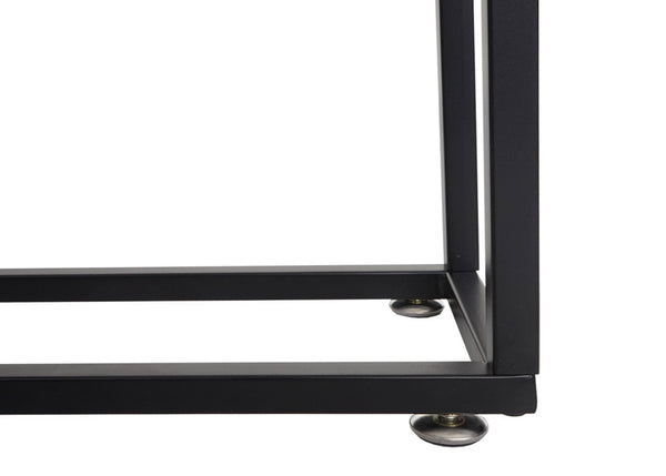 Hochbeet Pflanzkasten Blumenkasten Holz-Stahl 62x80x16cm natur schwarz