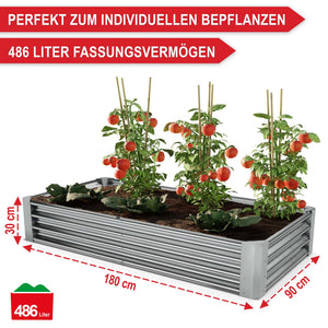 Hochbeet Stahl langlebig robust wetterfest Grösse M