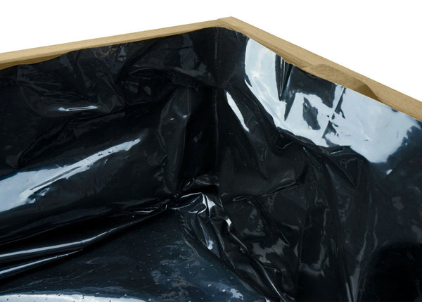 Hochbeet aus Tannenholz 145x85x50cm mit Rankhilfe, braun