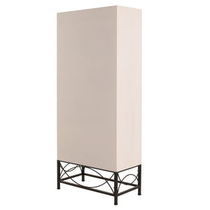 Hochschrank Bücherschrank mit Türen und Schublade 167x72x41cm