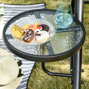 Hollywoodschaukel Gartenschaukel 3-Sitzer mit Sonnendach und Tisch
