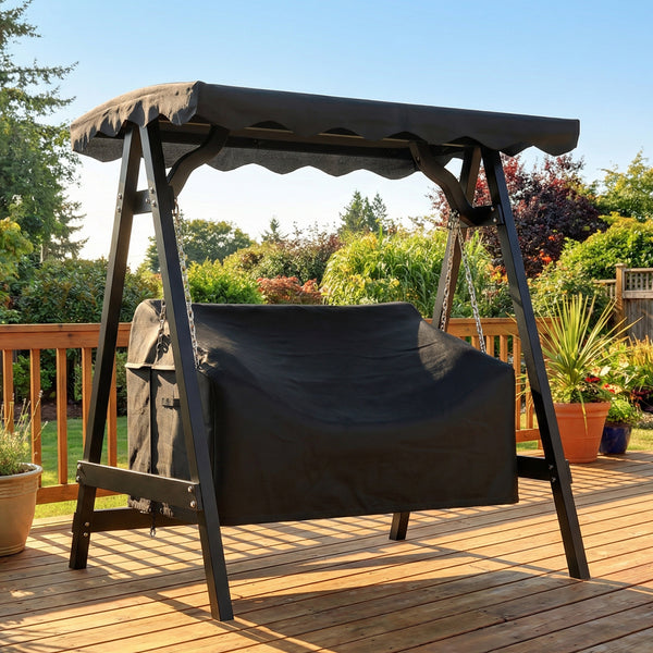 Hollywoodschaukel Abdeckung für 2-Sitzer Gartenschaukel wasserdicht UV-beständig