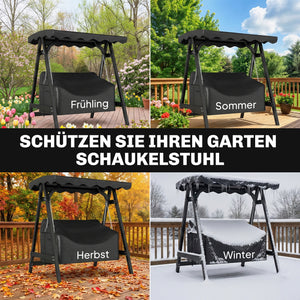 Hollywoodschaukel Abdeckung für 2-Sitzer Gartenschaukel wasserdicht UV-beständig