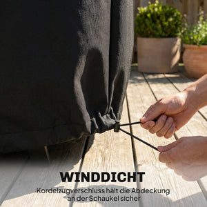 Hollywoodschaukel Abdeckung für 2-Sitzer Gartenschaukel wasserdicht UV-beständig