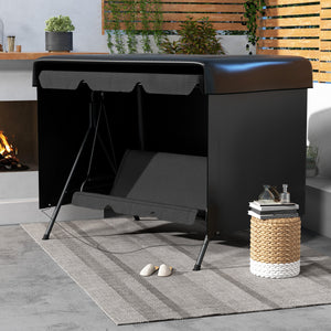 Hollywoodschaukel Abdeckung Schutzhülle wasserdicht für Gartenmöbel 215x155x150cm