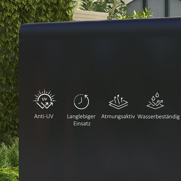 Hollywoodschaukel Abdeckung Schutzhülle wasserdicht für Gartenmöbel 215x155x150cm