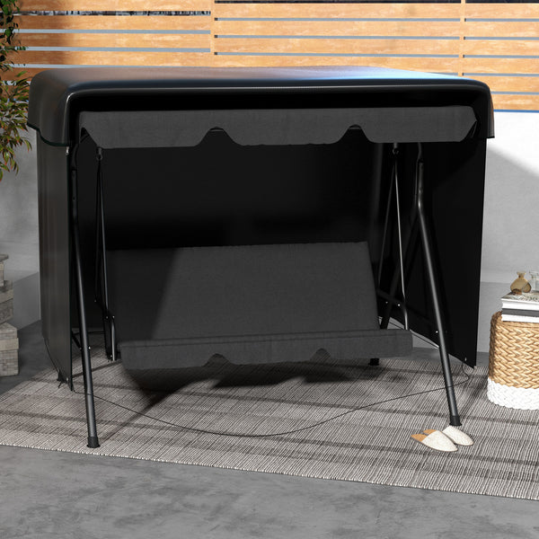 Hollywoodschaukel Abdeckung Schutzhülle wasserdicht für Gartenmöbel 215x155x150cm