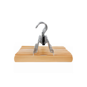 Hosenbügel Kleiderbügel Holz 12er-Set Natur