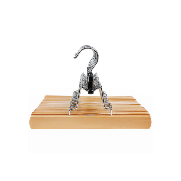 Hosenbügel Kleiderbügel Holz 12er-Set Natur