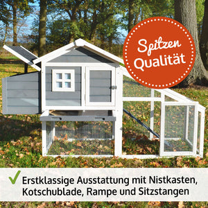 Hühnerstall Hanni 175x101x66cm