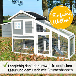 Hühnerstall Hanni 175x101x66cm