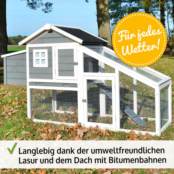 Hühnerstall Hanni 175x101x66cm