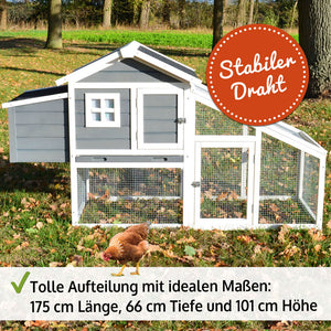 Hühnerstall Hanni 175x101x66cm