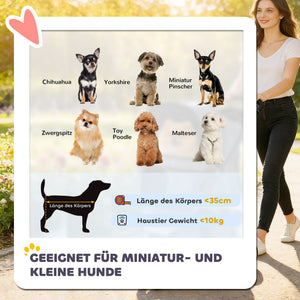 Hundebuggy Katzenwagen faltbar mit Regenschutz bis 10kg