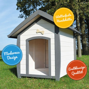 Hundehütte Bella wetterfest robust Grösse L