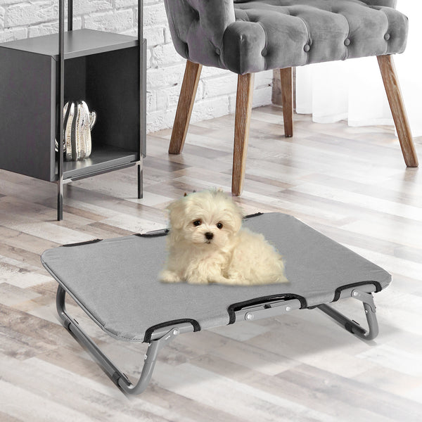 Hundeliege erhöht klappbar kühlend Outdoor für kleine Hunde