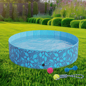 Hundepool Faltpool CoolWave  faltbarer Hundepool 120x30cm, rutschfest & stabil