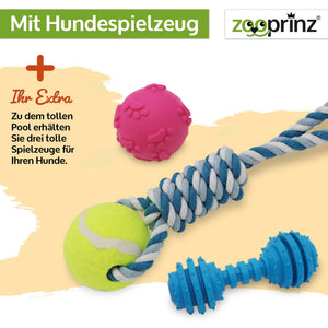 Hundepool Faltpool CoolWave  faltbarer Hundepool 160x30cm, rutschfest & stabil