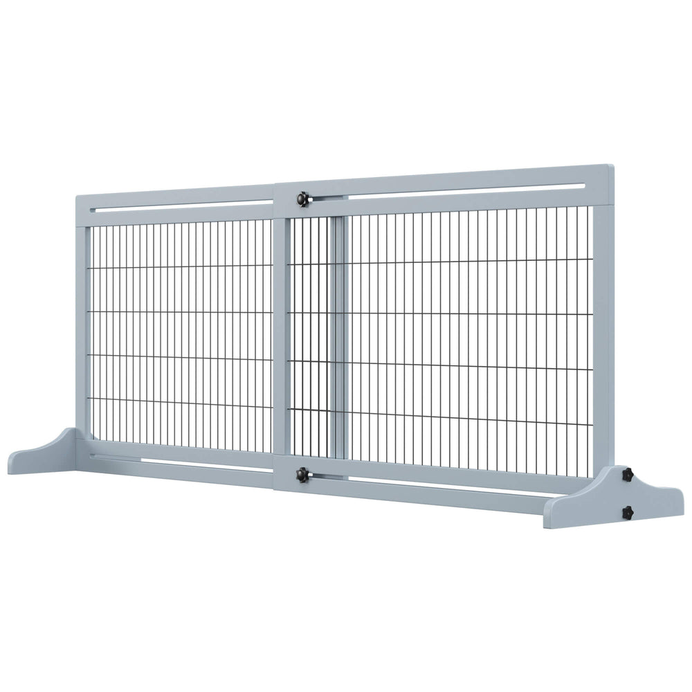 Hundeschutzgitter höhenverstellbar für Treppe und Tür 180cm