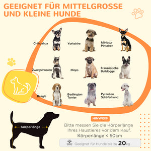 Hundetransportbox mit 2 Türen für mittelgrosse Hunde aus Metall