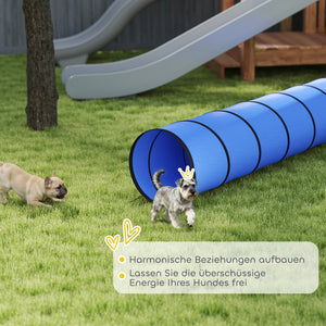 Hundetunnel Agility Spieltunnel für kleine und mittlere Hunde