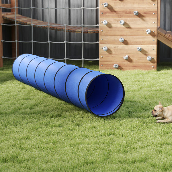 Hundetunnel Agility Spieltunnel für kleine und mittlere Hunde