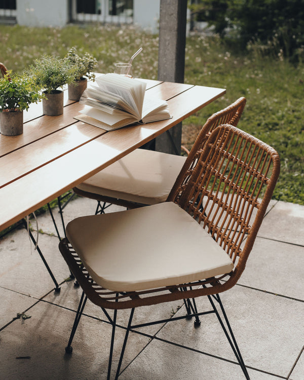 Gartenstuhl JUNO braun 2er Set