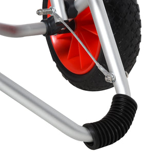 Kajakwagen Alu faltbar mit PU-Reifen bis 75kg belastbar