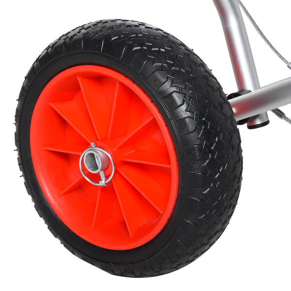 Kajakwagen Alu faltbar mit PU-Reifen bis 75kg belastbar