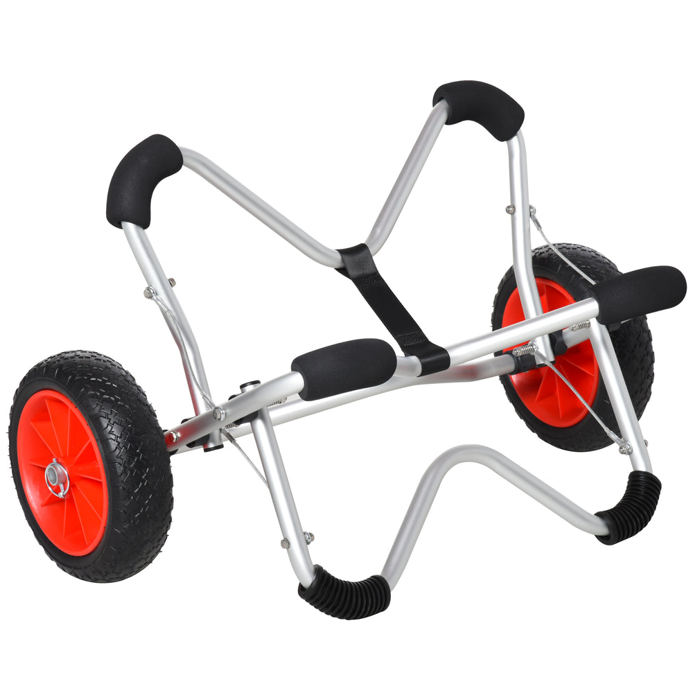 Kajakwagen Alu faltbar mit PU-Reifen bis 75kg belastbar