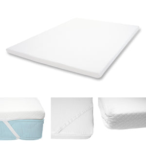 Kaltschaum Topper Matratzenauflage Matratzenschoner 6cm 180x200cm