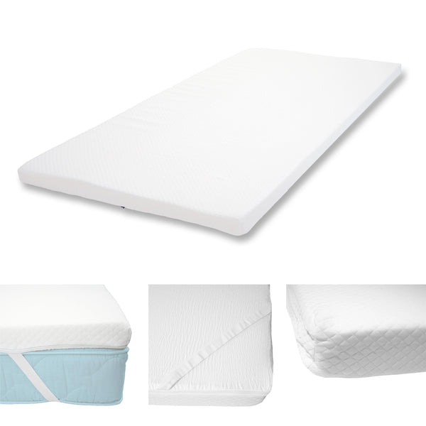 Kaltschaum Topper Matratzenauflage Matratzenschoner 6cm 90x200cm