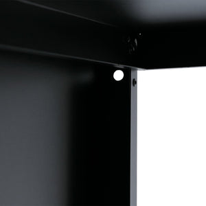 Kaminholzregal Brennholzregal Metall Outdoor, Kaminholzregal anthrazit 160x95x50cm