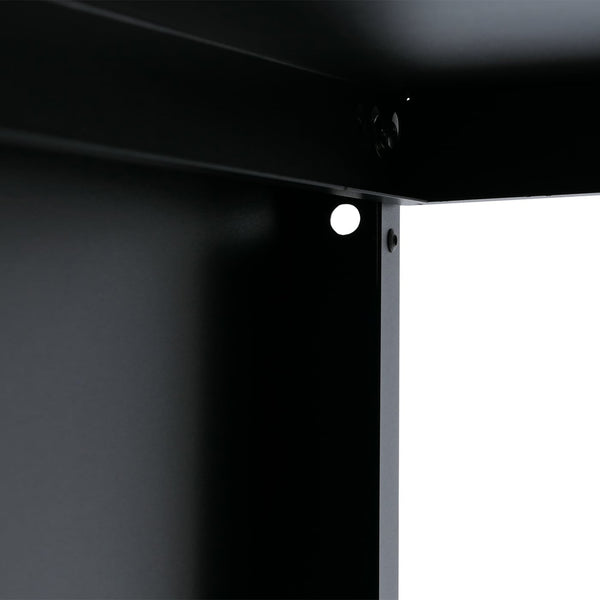 Kaminholzregal Brennholzregal Metall Outdoor, Kaminholzregal anthrazit 160x95x50cm