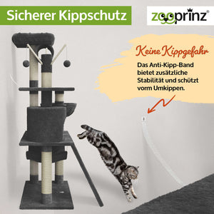 Katzenbaum Emelly Dunkelgrau