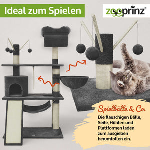 Katzenbaum Emelly Dunkelgrau