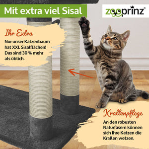 Katzenbaum Emelly Dunkelgrau