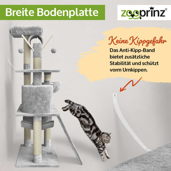 Katzenbaum Emelly Hellgrau