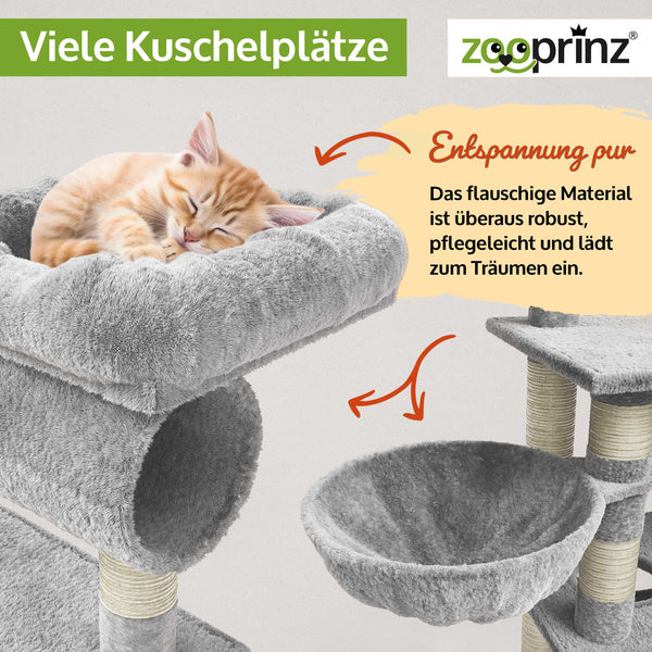Katzenbaum Emelly Hellgrau