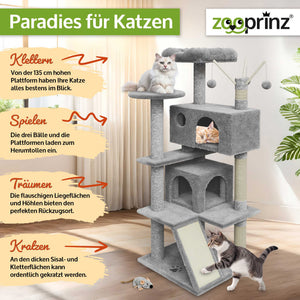 Katzenbaum Kätty Hellgrau