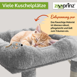 Katzenbaum Kätty Hellgrau