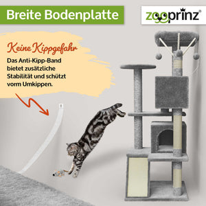 Katzenbaum Kätty Hellgrau