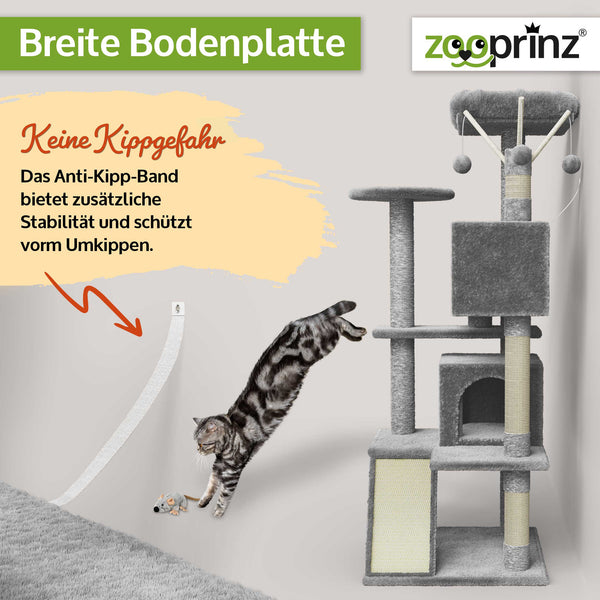 Katzenbaum Kätty Hellgrau