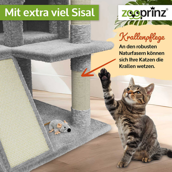 Katzenbaum Kätty Hellgrau